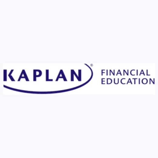 Kaplan Financial Education brand logo for kaplanfinancial.com