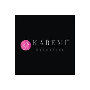 Karemi Cosmetics brand logo for karemicosmetics.com