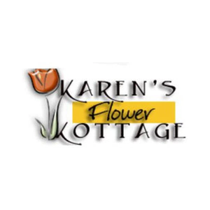 karensflowerkottage brand logo for karensflowerkottage.com