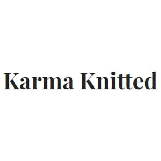 karmaknitted brand logo for karmaknitted.com
