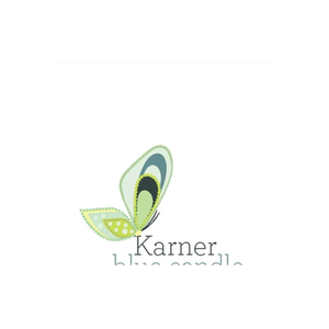 Karner Blue Candle brand logo for karnerbluecandle.com