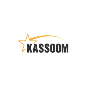 Kassoom brand logo for kassoom.com