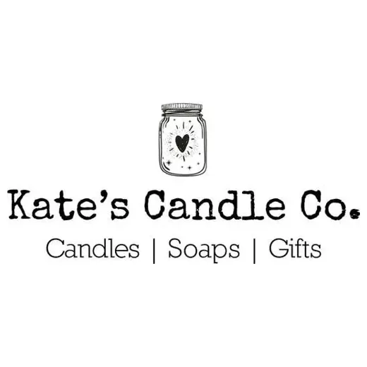 katescandleco brand logo for katescandleco.com