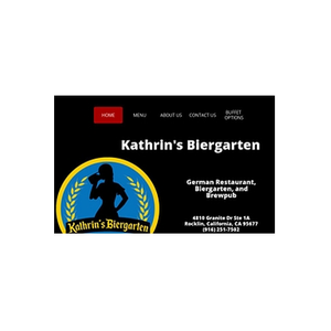 Kathrin's Biergarten brand logo for kathrinsbiergarten.com
