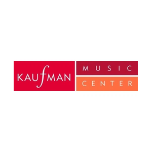 Kaufman Music Center brand logo for kaufmanmusiccenter.org