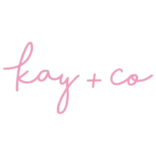 Kay and Co Weekends brand logo for kayandcoweekends.com