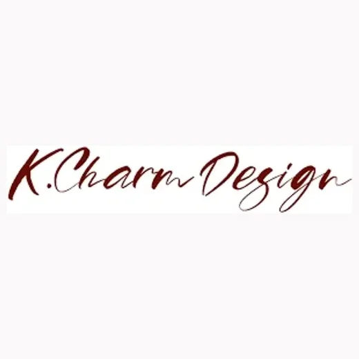 kcharmdesign brand logo for kcharmdesign.com
