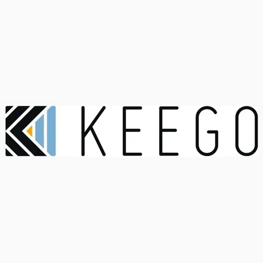 Keego Blinds brand logo for keegoblinds.com