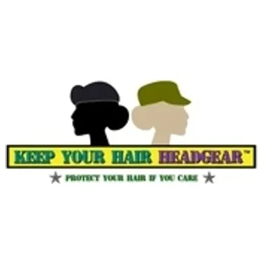 Keep Your Hair Headgear brand logo for keepyourhairheadgear.com