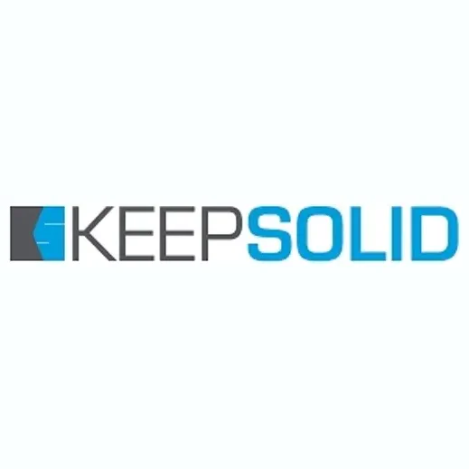 KeepSolid brand logo for keepsolid.com