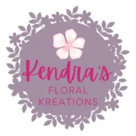 kendrasfloralkreations brand logo for kendrasfloralkreations.com