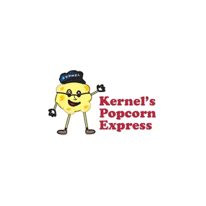 Kernels Popcorn Express brand logo for kernelspopcornexpress.com
