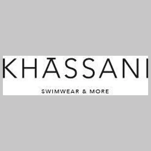 Khassani Swimwear brand logo for khassaniswimwear.com