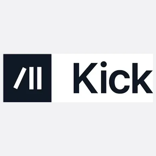 kick brand logo for kick.co
