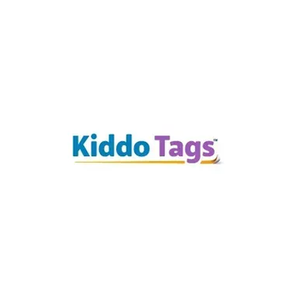 kiddotags brand logo for kiddotags.com