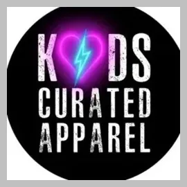 kidscuratedapparel brand logo for kidscuratedapparel.com
