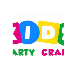 Kids Party Craft brand logo for kidspartycraftforless.com