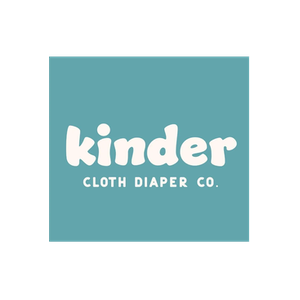 Kinder Cloth Diapers brand logo for kinderclothdiapers.com
