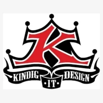Kindig-it Design brand logo for kindigitapparel.com