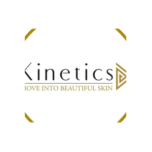 Kinetics Cosmetics brand logo for kineticscosmetics.com