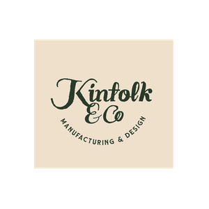 Kinfolk & Co. brand logo for kinfolkandcomanufacturing.com.au