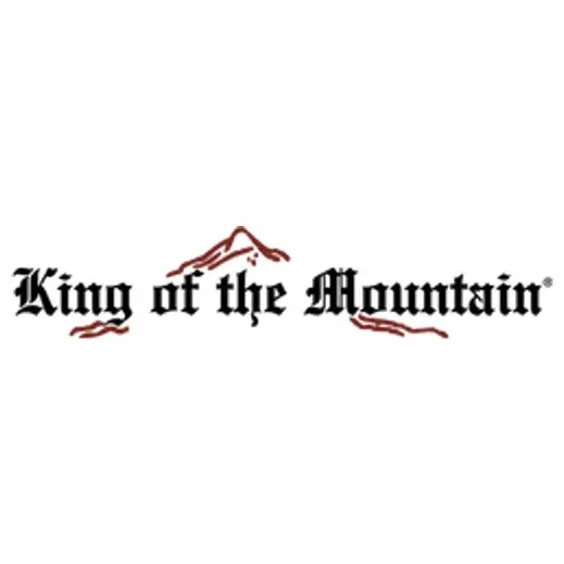 King of the Mountain brand logo for kingofthemountain.com