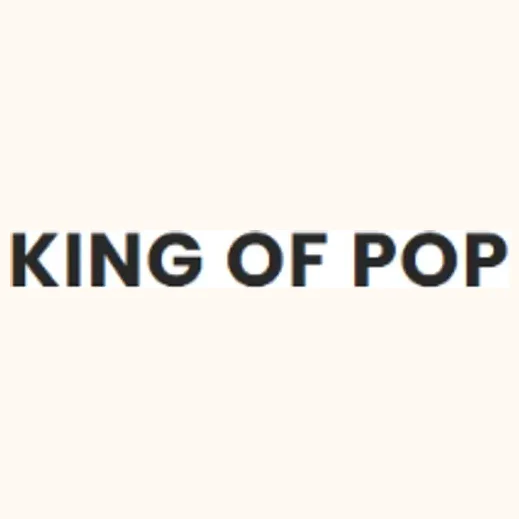 kingofpop brand logo for kingofpop.shop