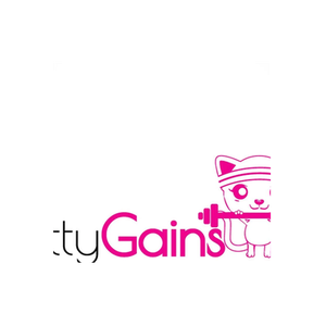 Kitty Gains brand logo for kittygains.com
