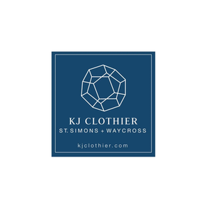 KJ Clothier brand logo for kjclothier.com