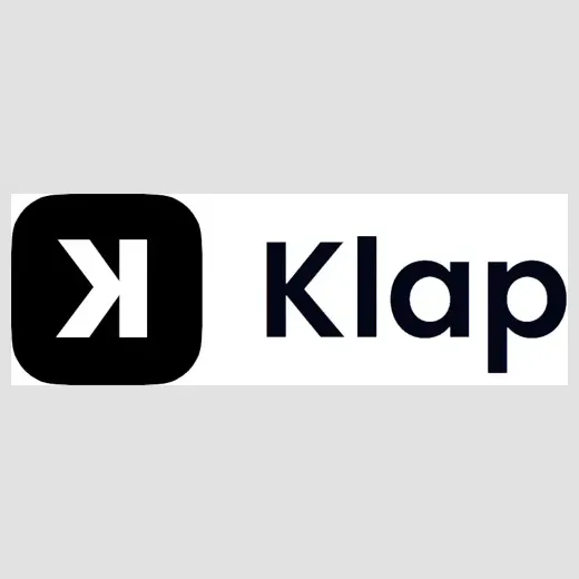 KLAP brand logo for klap.app