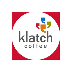 Klatch Coffee brand logo for klatchcoffee.com