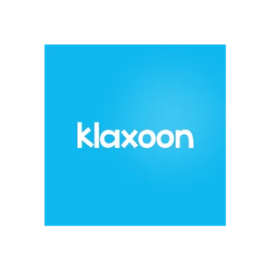 Klaxoon brand logo for klaxoon.com