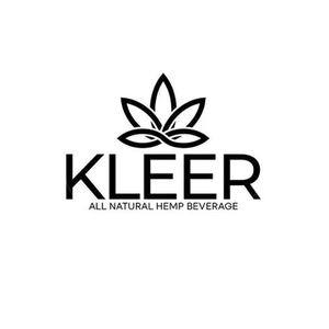 Kleer CBD Water brand logo for kleercbdwater.com