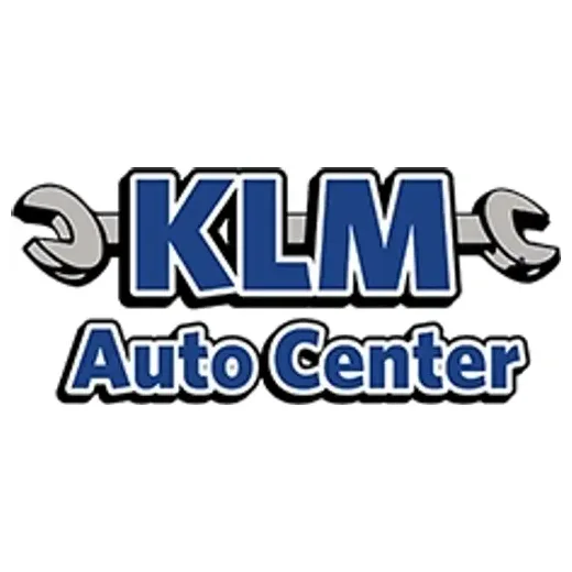 KLM Auto Center brand logo for klmautocenter.com