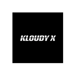 Kloudy X brand logo for kloudyx.com