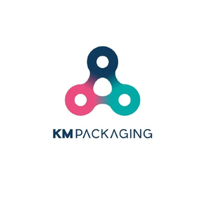 KM Packaging brand logo for kmpackaging.com