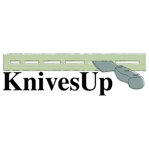 knivesup brand logo for knivesup.net