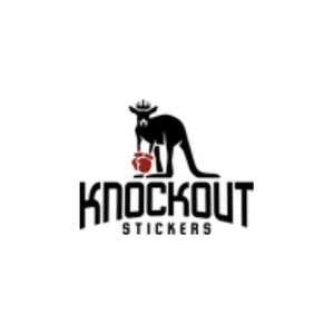 knockoutstickers brand logo for knockoutstickers.com