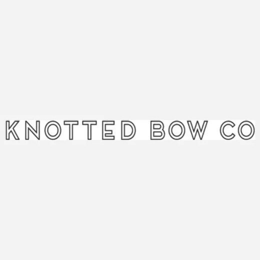 knottedbowco brand logo for knottedbowco.com