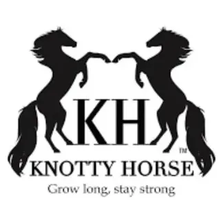 Knotty Horse brand logo for knottyhorseproducts.com