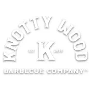 Knotty Wood BBQ brand logo for knottywoodbbq.com