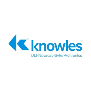 Knowles Capacitors brand logo for knowlescapacitors.com