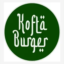 Kofta Burger brand logo for koftaburger.com