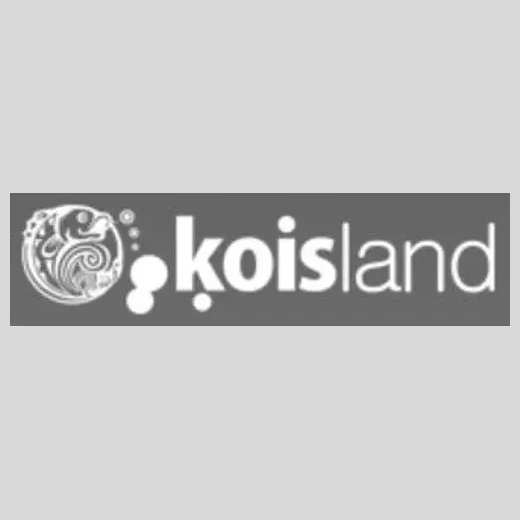 koisland brand logo for koisland.com