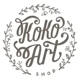 kokoartshop brand logo for kokoartshop.com