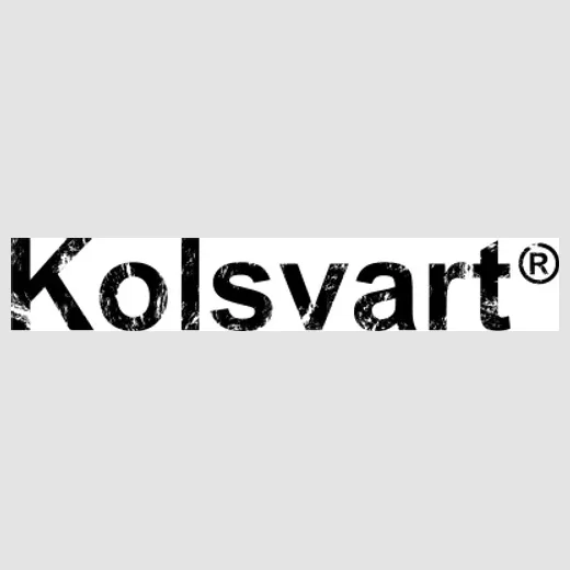 Kolsvart brand logo for kolsvart.com