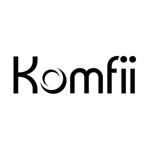 komfii brand logo for komfii.com