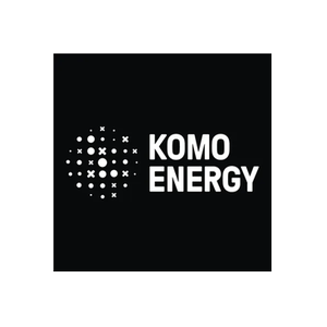 Komo Energy brand logo for komoenergy.com.au