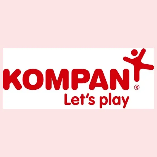 KOMPAN brand logo for kompan.com