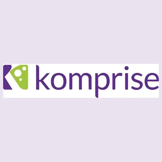 Komprise brand logo for komprise.com